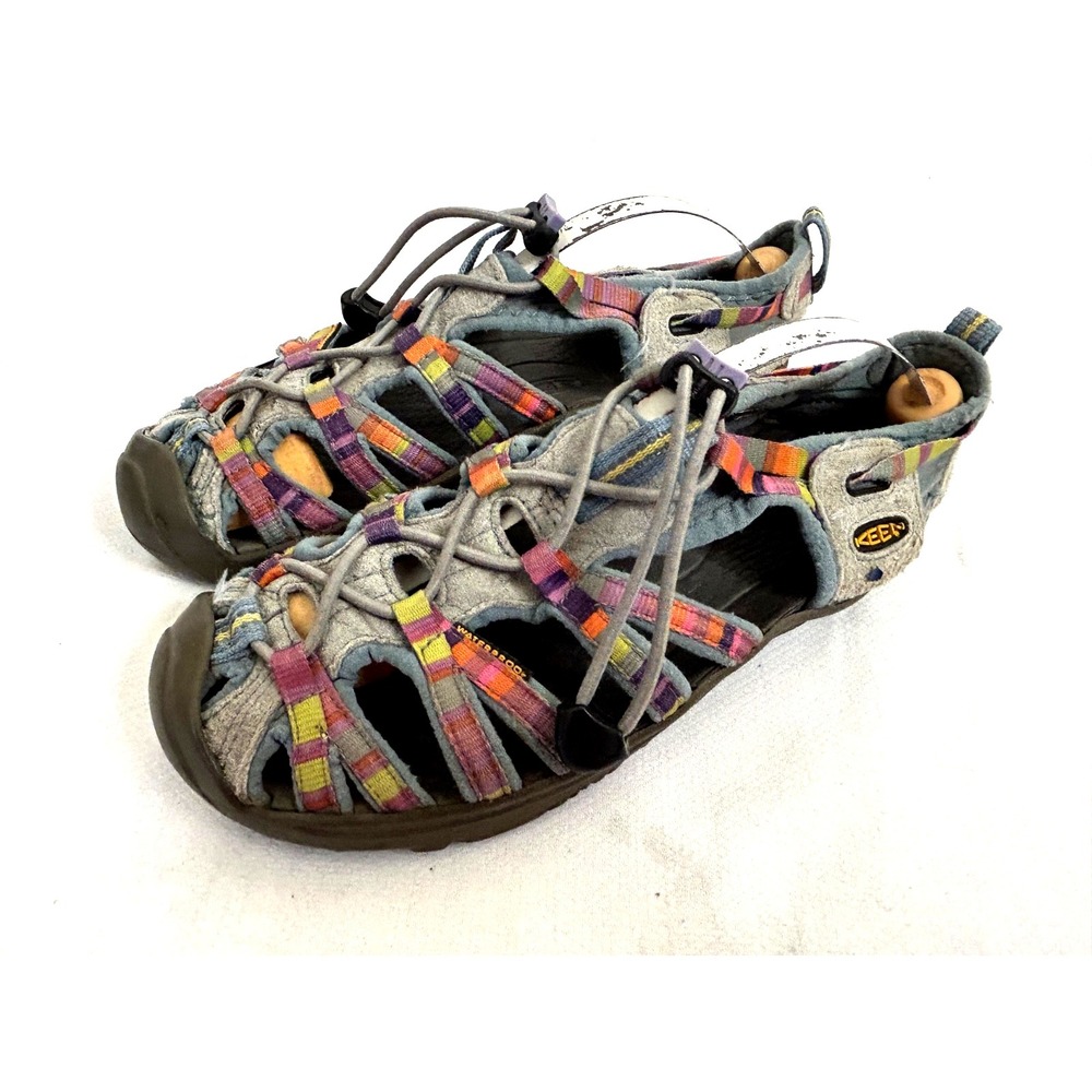 Keen Womens Waterproof Whisper Outdoor Hiking Multi-color‎  Sandals sz 5.5-6